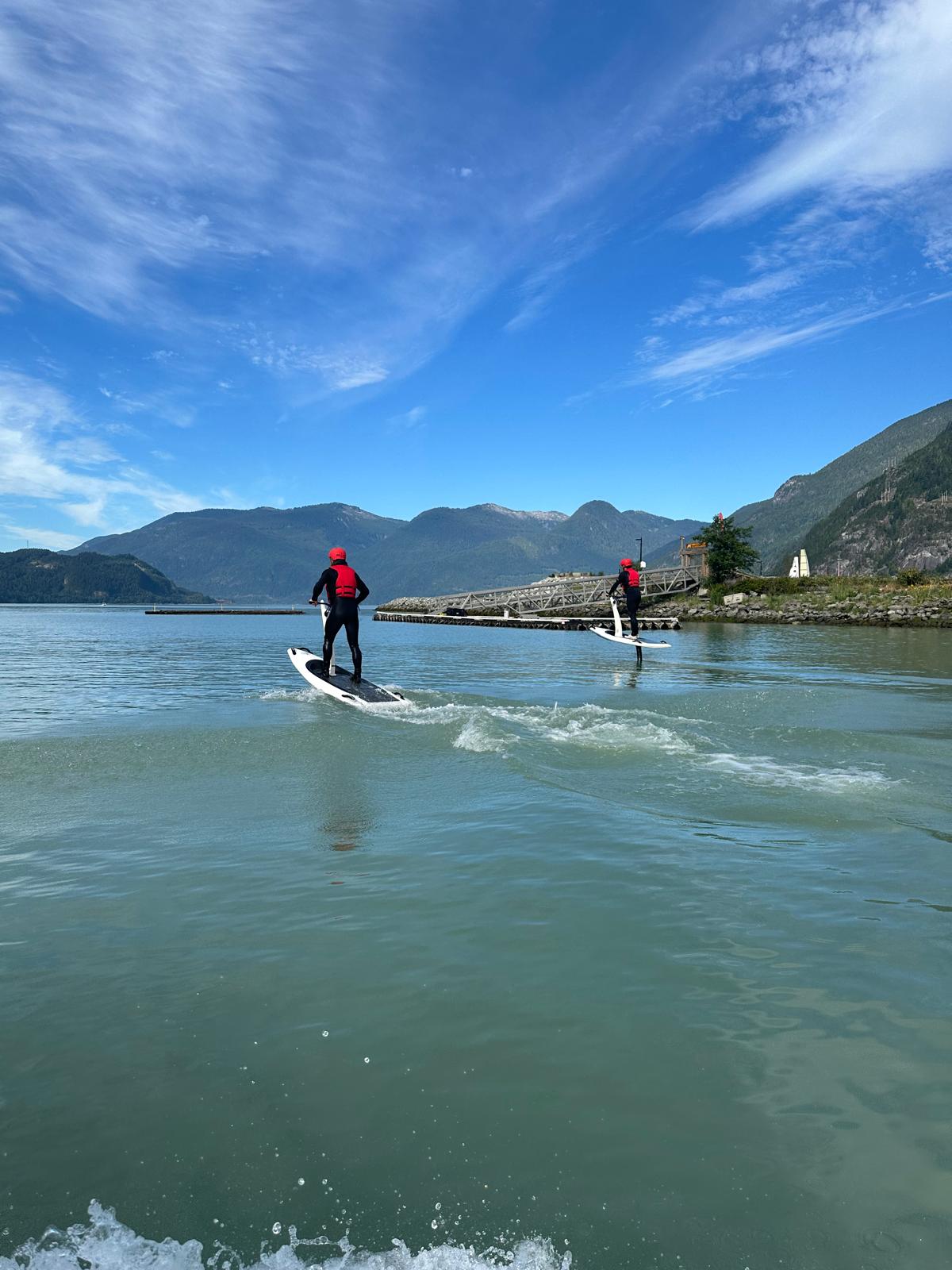 HydroFlyer session on Howe Sound