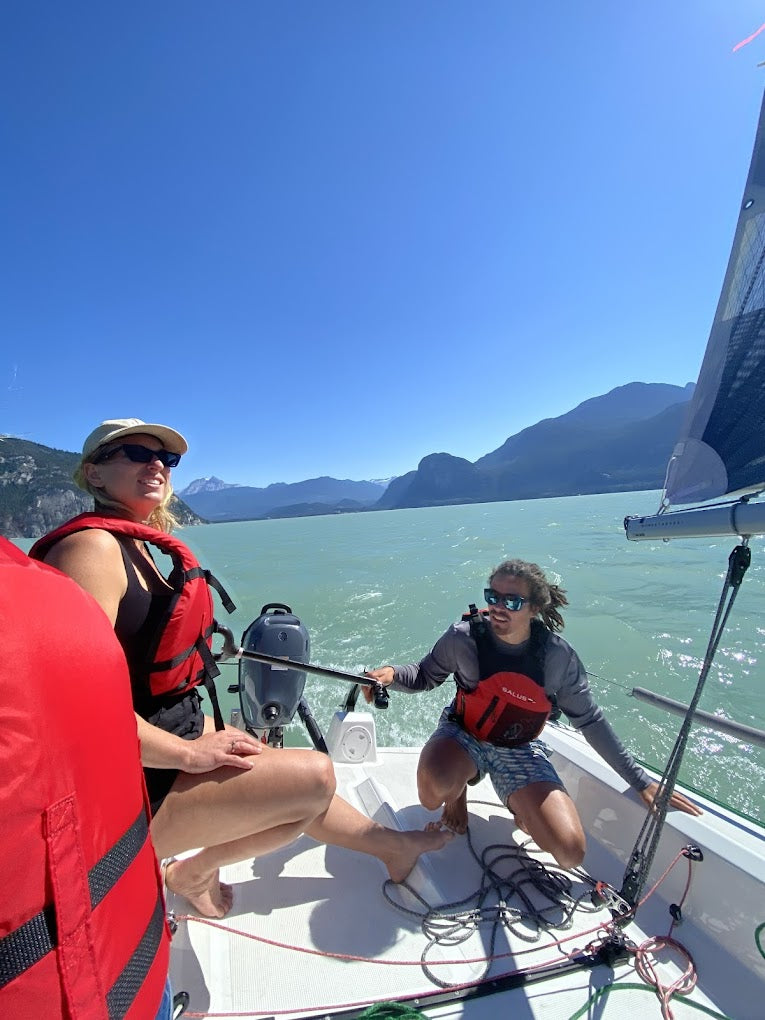 Learning to sail on Howe Sound with Inflow Adventure