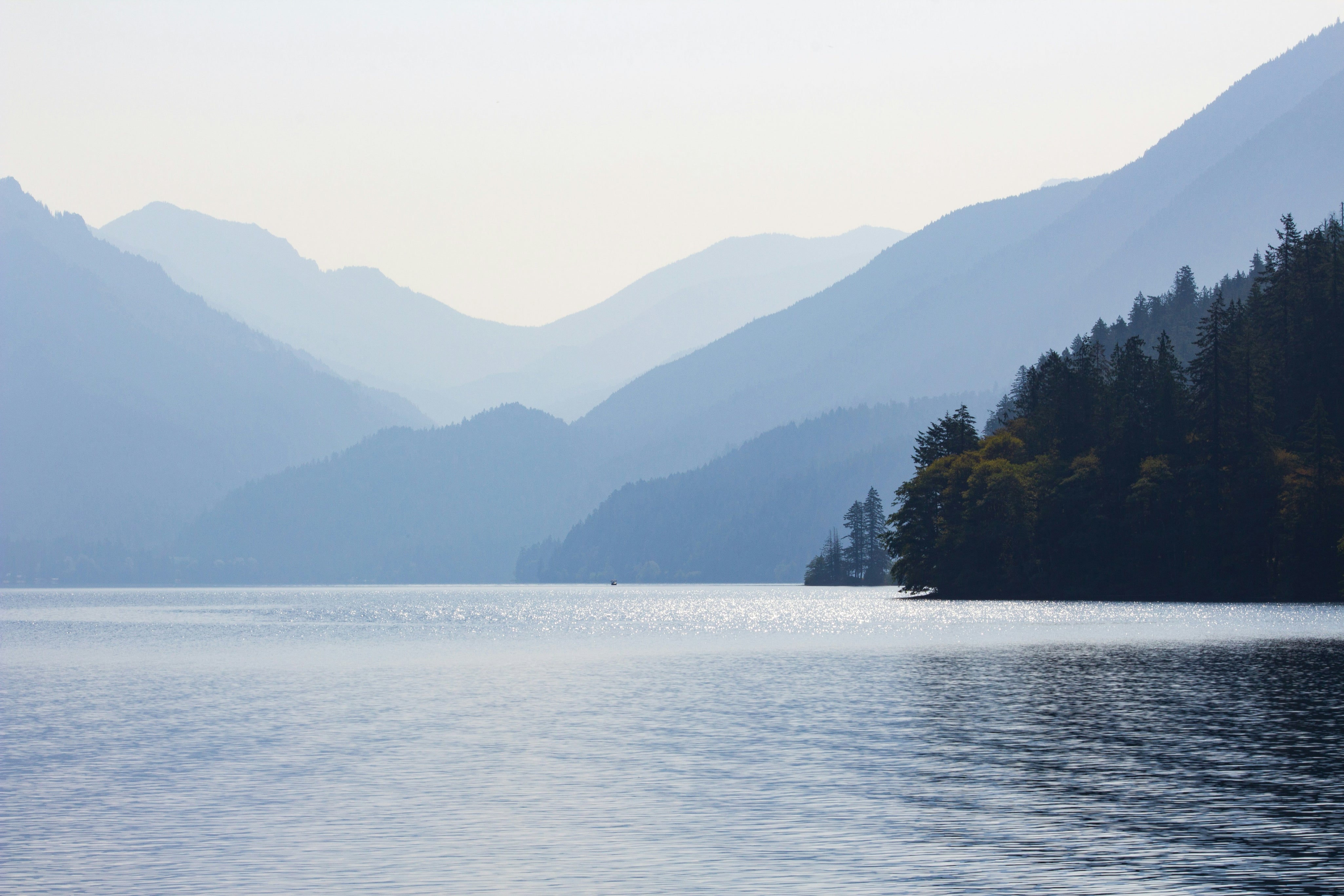 VIEW OF HOWE SOUND ON A CALM DAY