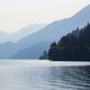 ocean and mountains